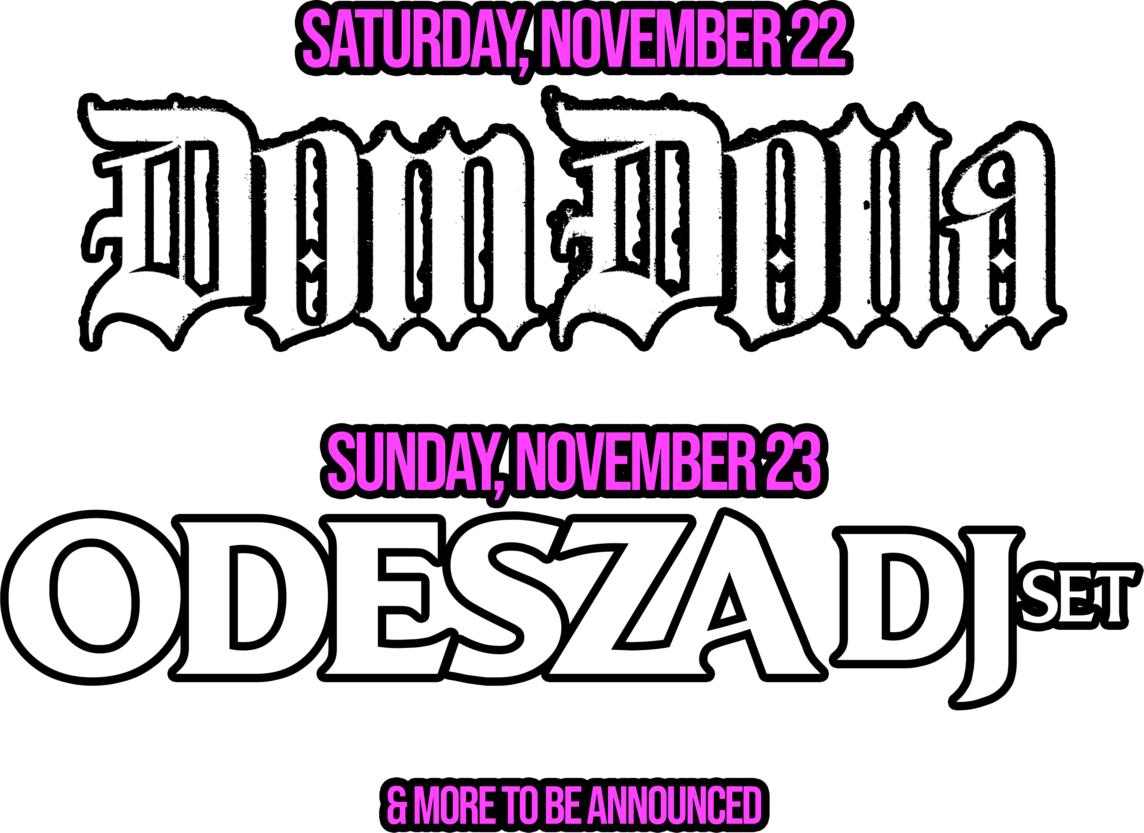 Better Together Lineup